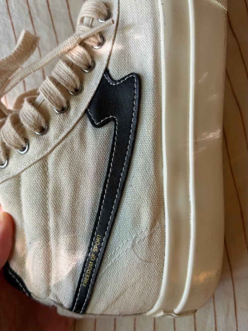 SWC Varden S-Strike Canvas Ecru-Black, EU 40 - Picture 5 of 6